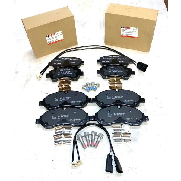 Original Ford Bremsbeläge vorne + hinten Transit Custom 1916326 + 1916327 NEU