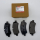 Original Ford Transit & Custom Bremsbeläge/Bremsklötze Set 2600764 2600772 NEU