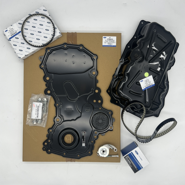 Original Ford Transit 2.0 Euro 6 FA Set Ölwanne Stirndeckel Zahnriemen Ölriemen Simmerring Ölfilter Neu