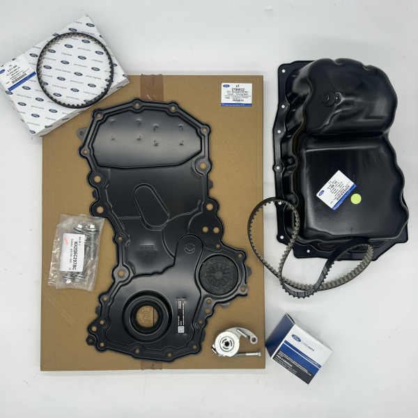 Original Ford Transit 2.0 Euro 6 HA Set Ölwanne Stirndeckel Zahnriemen Ölriemen Simmerring Ölfilter Neu